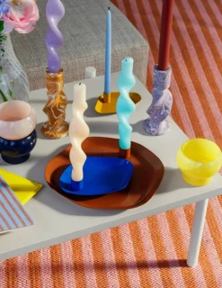 Broste CPH Candle Holder 'Twist' Komposit Clearance