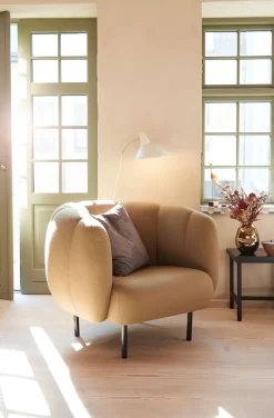 Warm Nordic Cape Stitch Lounge Chair Merit 032 (Terracotta) Sale