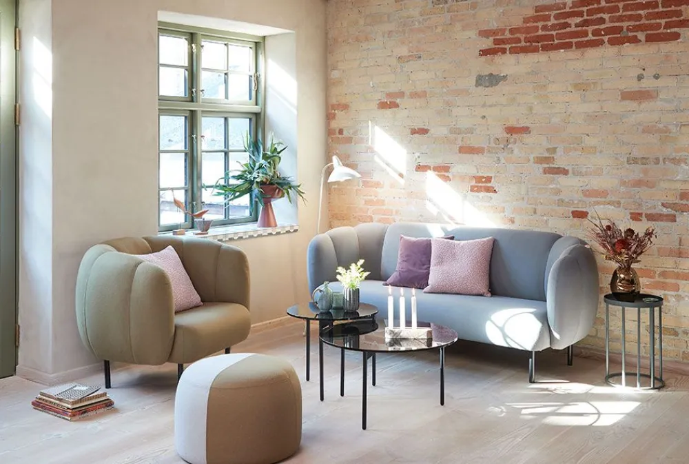 Warm Nordic Cape Stitch Lounge Chair Merit 032 (Terracotta) Sale