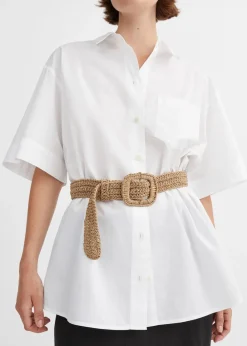 Skall Studio Carla Straw Belt Natural Fashion