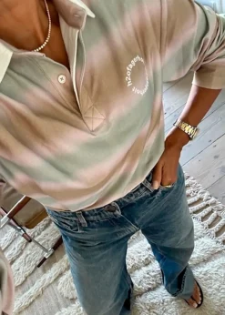 H2OFagerholt Cash Polo Shirt Dusty Multi Spray Best