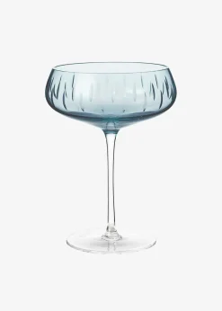 Louise Roe Champagne Coupe Blue - Stock sale Discount