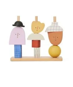 Ferm Living Character Stacking Blocks Multi Best