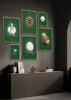 Brainchild Classic Flowerpot Poster - Green