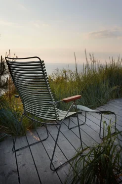 HOUE Click Position Chair Color: Beige / Frame: Grey / Armrest: Bamboo Discount