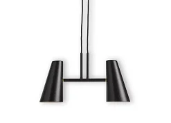 Woud Cono pendant Black - 2 shades Hot