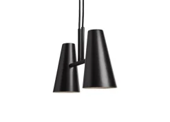 Woud Cono pendant Black - 2 shades Hot