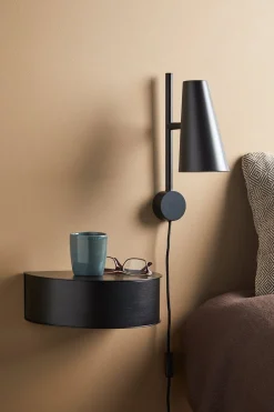 Woud Cono wall lamp Black Online