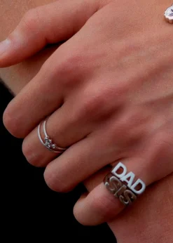 Maria Black Dad Ring