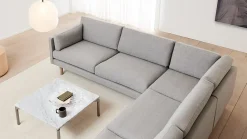 Erik Jørgensen EJ220 Elements 2-seater 2057 by Clay 12 / Brushed Chrome Discount