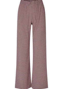 Stine Goya Elasticated Waistband Pants Pink/Black Best