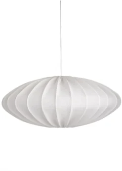 Watt & Veke Ellipse Linen White - Large Outlet