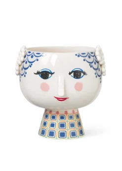 Bjørn Wiinblad Eva Flowerpot hider Blue Sale