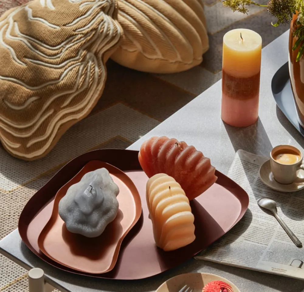 Broste CPH Figure Candle Seashell / Shell