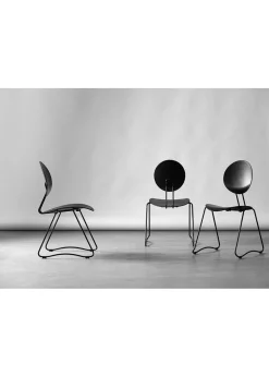 Verpan Flex Chair Black - Verkauf von Lagerbeständen Outlet