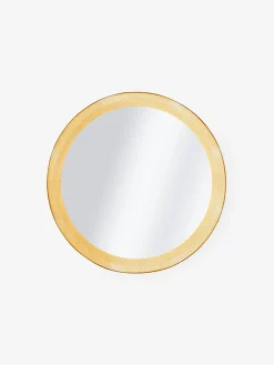 ATBO Floris Wall Mirror Cappuccino-coloured metal with brass frame Best
