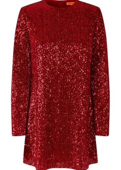 Stine Goya Fluid Short Dress Bordeaux Best