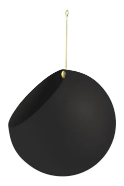 AYTM Globe Hangning Flowerpot Black/Gold Large Fashion