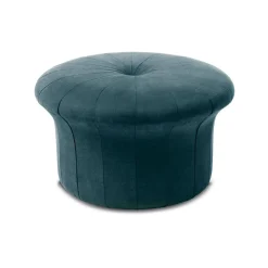 Warm Nordic Grace Pouf Caleido 12089 (Dark Teal) Hot