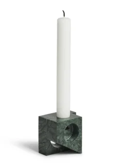 Woud Jeu De Dés 2 Candle Holder