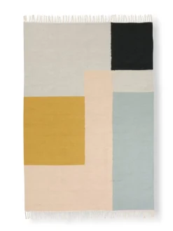 Ferm Living Kelim Rug- Squares