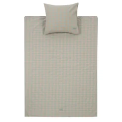 Kinder Nobodinoz Kid Duvet Cover Set In Washed Cotton Vibes