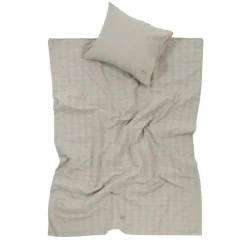 Kinder Nobodinoz Kid Duvet Cover Set In Washed Cotton Vibes