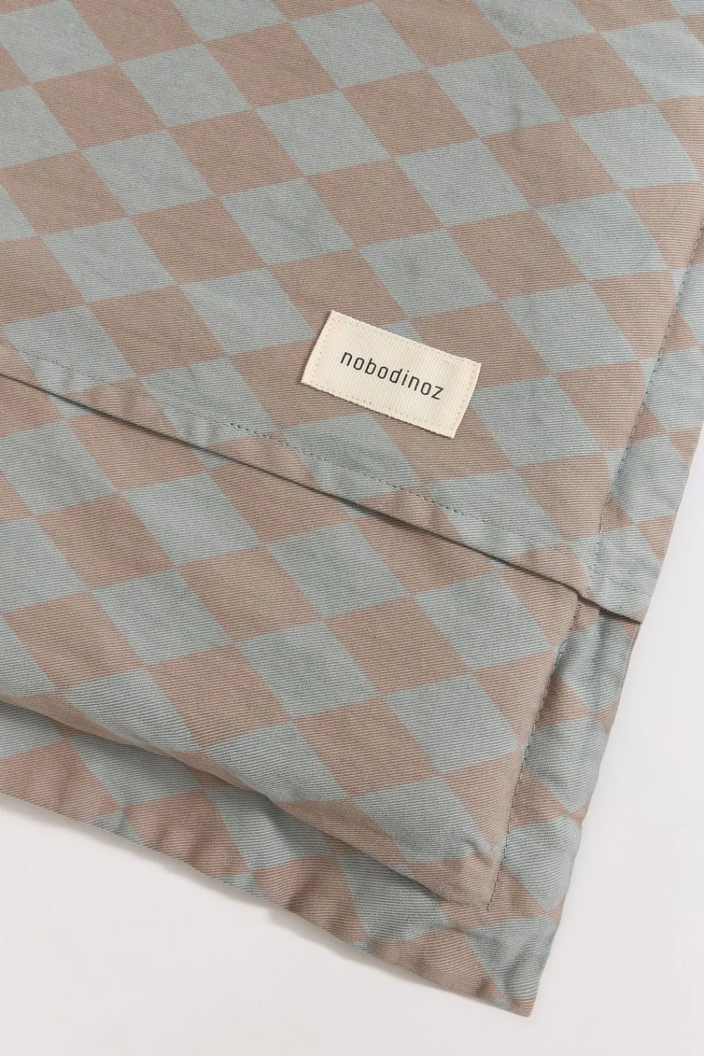 Kinder Nobodinoz Kid Floor Mattress In Washed Cotton Vibes - Removable Cover