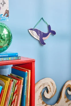 Kinder Rice Kids Acrylic Mirror In Whale