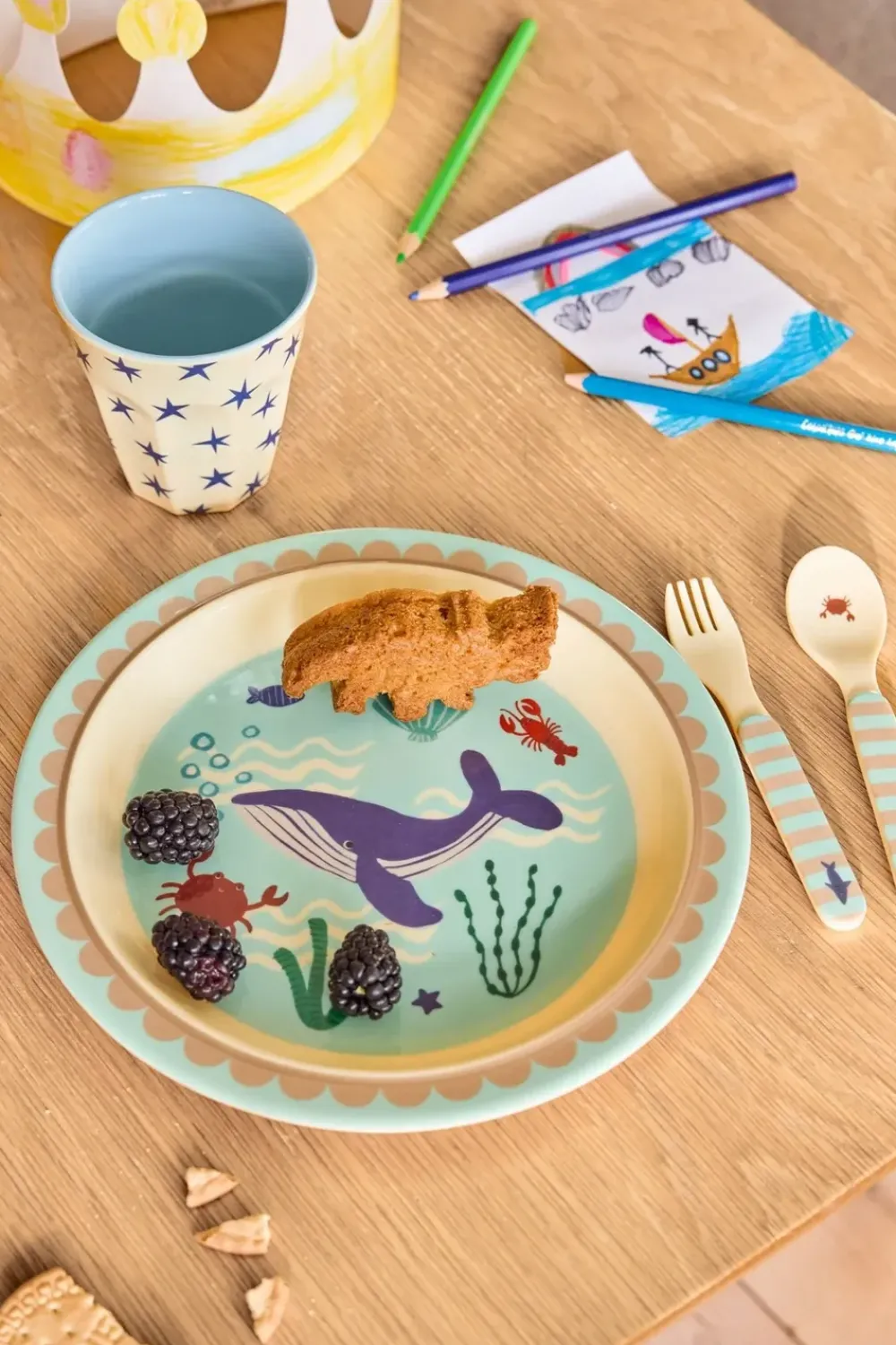 Kinder Rice Kids Lunch Plate