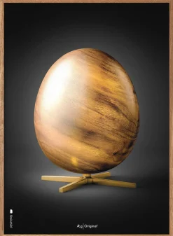 Brainchild Klassisk – Sort – ‘Ægget Figuren’