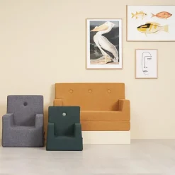 By KlipKlap Klip Klap KK Kids Chair Mustard w/ Mustard Best