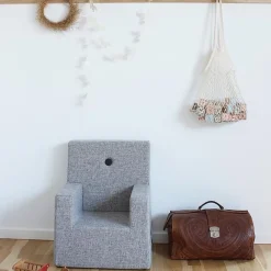 By KlipKlap Klip Klap KK Kids Chair XL Multi Grey w/ Grey Fashion