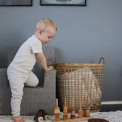 By KlipKlap Klip Klap KK Kids Chair XL Multi Grey w/ Grey Fashion