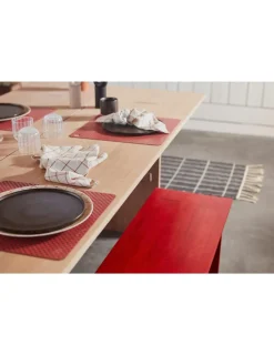 OYOY LIVING Kotai Bench Cherry Red Discount