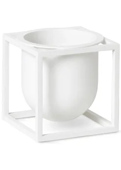 Audo Copenhagen Kubus Flowerpot White - Stock sale Sale