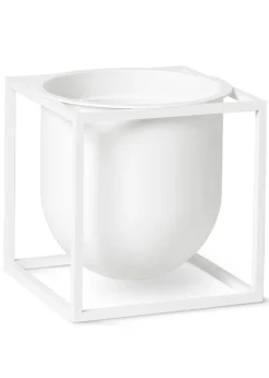Audo Copenhagen Kubus Flowerpot White - Stock sale Sale