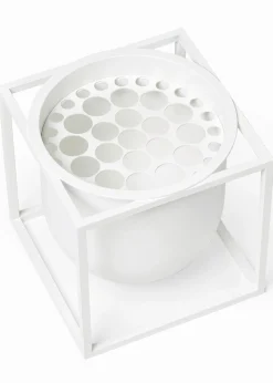 Audo Copenhagen Kubus Flowerpot White - Stock sale Sale