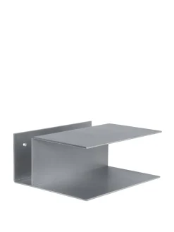 Ferm Living Lager Bedside Table Aluminium Clearance