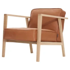 Andersen Furniture LC1 Loungechair Cognac Leather/Oak White matt lacquer Online