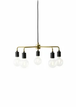 Audo Copenhagen Leonard Chandelier Brass - Verkauf von Lagerbeständen Online
