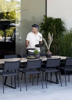 Cane-line Less stol m/armlæn - Soft Rope