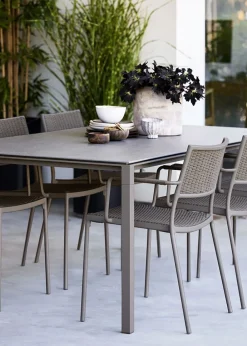 Cane-line Less stol m/armlæn - Soft Rope Cane-line Soft Rope, Taupe Sale