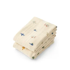 Kinder LIEWOOD Lewis Muslin Cloth 2-Pack