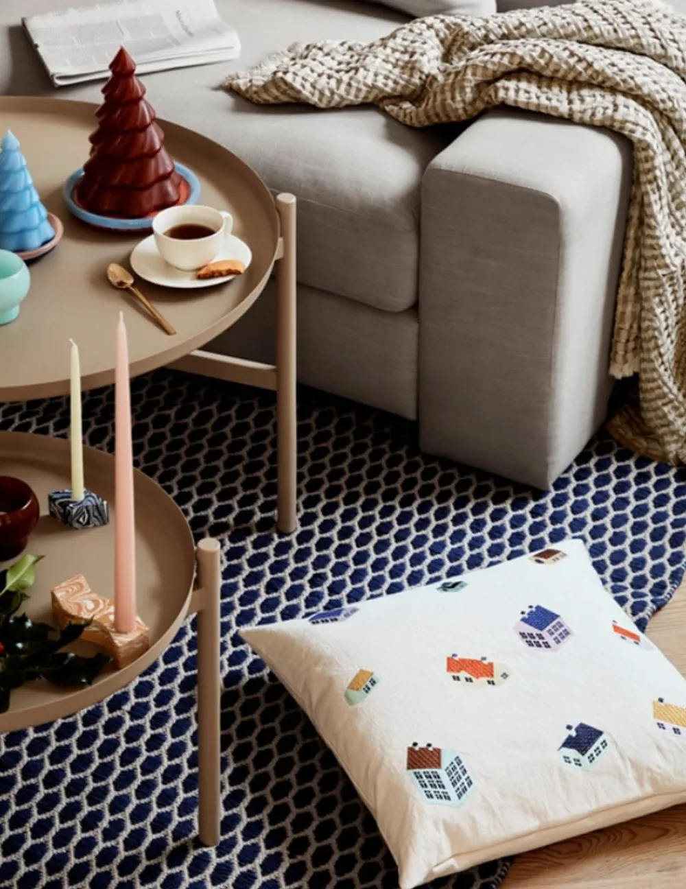 Broste CPH Lysfad 'Hula' Glas