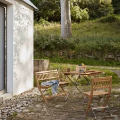 FDB Møbler / Furniture M26 - Lilleø - Balcony table Teak / Steel Sale
