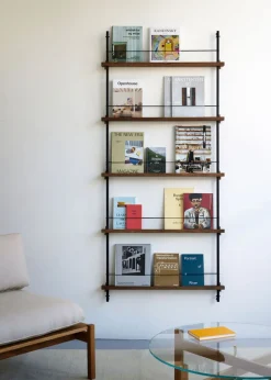 MOEBE Magazine Shelf - MS.180.1 Black/Black New