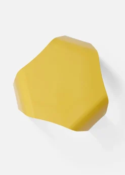 A. Petersen Metal Stool by Ole Schjøll Yellow Fashion