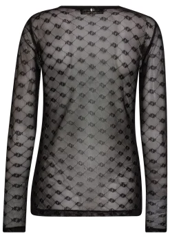 Mos Mosh MMLoretta Velvet Mesh Blouse