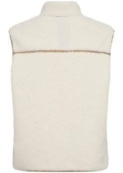 Mos Mosh MMRowe Teddy Waistcoat Savannah Tan Outlet
